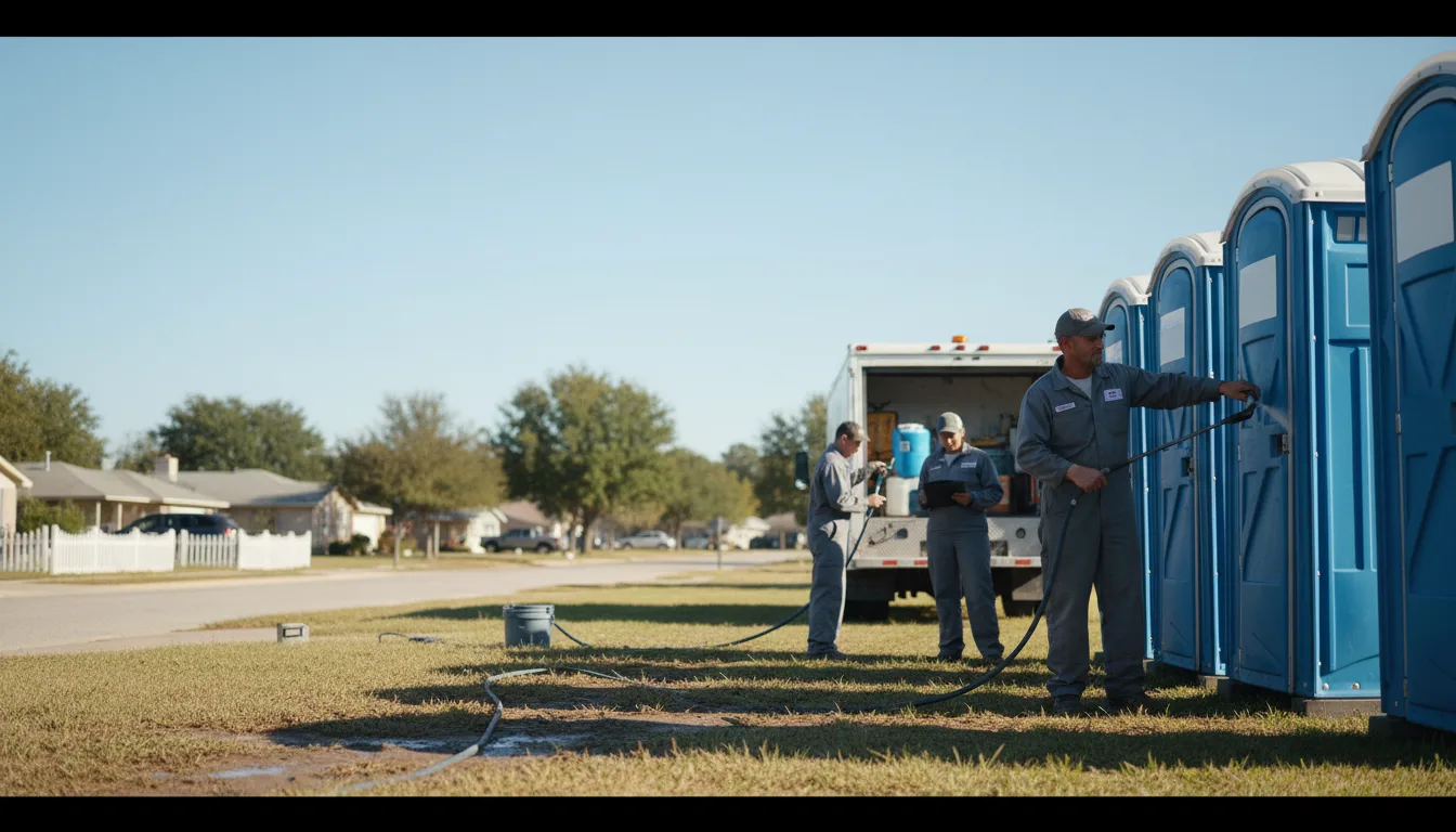 Long-Term Portable Toilet Rental in Carbondale, IL near me